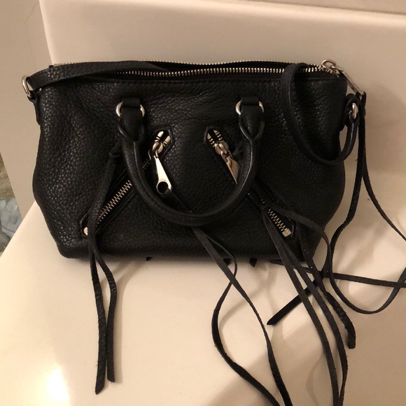 Rebecca Minkoff Handbags - Rebecca Minkoff Black Leather Crossbody Bag